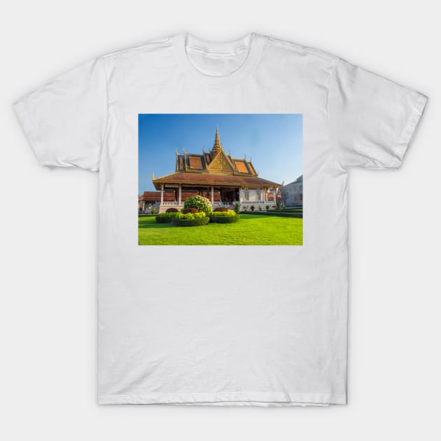 The Moonlight Pavilion, Phnom Penh T-Shirt by BrianPShaw